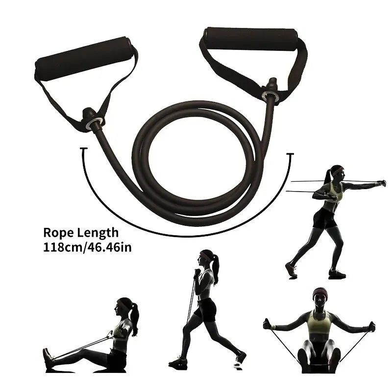 Resistance Band Set – Dein mobiles Fitnessstudio für effektives Training überall!