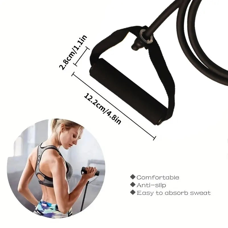 Resistance Band Set – Dein mobiles Fitnessstudio für effektives Training überall!